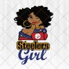 Pittsburgh Steelers Svg Girl svg  -  Pittsburgh Steelers Svg Girl - NFL Team Girl Svg -Football Team Svg - Football Svg NFL Svg - Digital Download 