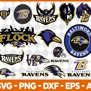 Baltimore Ravens NFL Svg - Baltimore Ravens  NFL -NFL Svg - Bundle NFL Svg - National Football League Svg  - Digital Download 