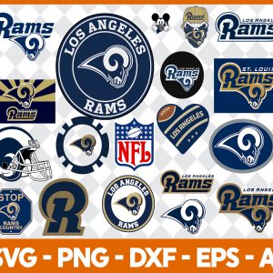 Los Angeles Rams NFL Svg - Los Angeles Rams NFL -NFL Svg - Bundle NFL Svg - National Football League Svg  - Digital Download 