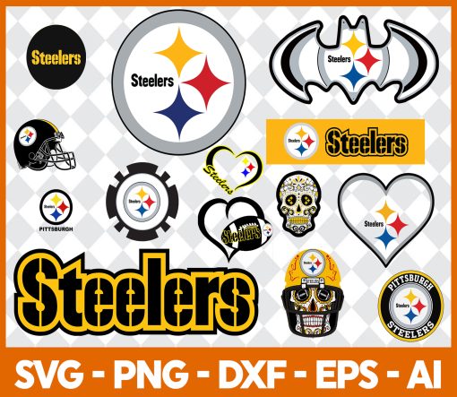 Pittsburgh Steelers NFL Svg - Pittsburgh Steelers NFL -NFL Svg - Bundle NFL Svg - National Football League Svg  - Digital Download 