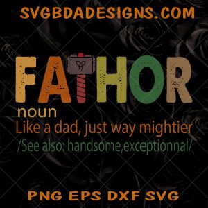 Fathor  Like a dad just way cooler svg -Fathor Like a dad just way cooler-  Funnyfather svg-  Father's day svg- Digital Download 