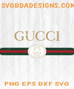 Vintage Gucci Inspired logo Art Svg -  Vintage Gucci Inspired logo Art -Vector Print and cut design  SVG - Digital Download
