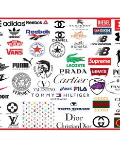 Brand Logo Svg-  Brand Logo - Chanel svg - Versace svg -  Dior svg - D&G logo svg - Louis Vuitton svg - Sport Logo Svg - Gucci Svg - Hermes Svg