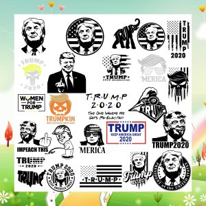 Bundle  Donal Trump 2021 Svg - Bundle  Donal Trump 2021 - Trump 2021 Svg- Trump Make Liberals Cry Again SVG -American Flag Design- Digital Download
