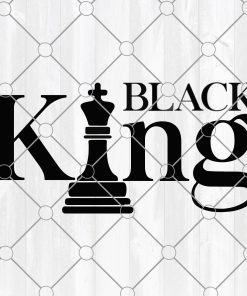 Black King svg, african american svg, black man svg, black history svg, father's day svg, black father svg, files for cricut silhouette, Digital Download
