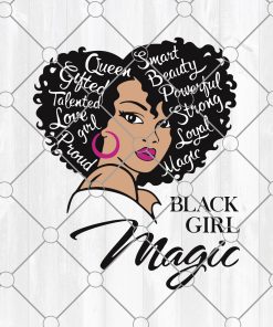 Black woman svg, Black girl magic Svg Png Dxf Eps, Afro lady woman Diva vector, Svg Files for Cricut, Png, Dxf Eps, Silhouette , Digital Download