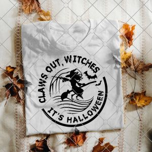 Claws Out Witches It’s Halloween SVG, Halloween SVG, Witches SVG, White Claw Witch, Digital Download