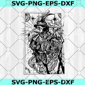 Skull Gothic Doctor SVG, Plague Doctor SVG, Skull SVG, Raven SVG, Crow SVG, Skull And Gothic SVG