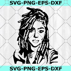 Black woman svg ,Dreadlocks Svg, African American svg , svg cutting file ,eps , dxf , png , silhouette file