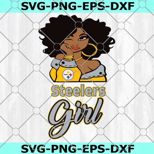 Pittsburgh Steelers Girl File SVG, PNG, Eps, Digital Download ...