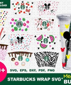 350+ Starbucks Wrap Svg , Files For Cricut , Cameo , Silhouette , Svg , Png , Dxf , Eps 