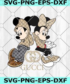 Mickey Gucci SVG minnie Mouse svg, minnie Mouse SVG,png, Clipart cut files for cricut