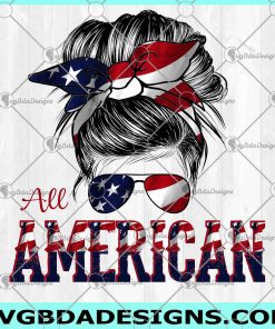 Fourth of July PNG, 4th of July All American PNG, Sublimation, Waterslide, Digital print