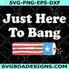 4th Of July I'm Just Here To Bang Svg- 4th Of July I'm Just Here To Bang-  Usa Flag Sunglasses Svg -Independence Day Svg - Digital Cut Files