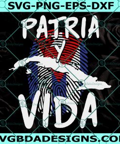Cuba Patria y Vida Svg - Cuba Patria y Vida - SOS Cuba Svg - Que viva Cuba siempre - Cuba Libre  - Revolution Freedom Movement Svg - Cricut - Digital Download