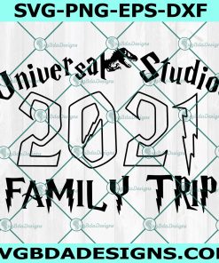 2021 Family Trip Svg,  Family Vacation Svg, Wizard Svg, Harry Potter Svg