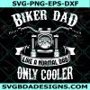 Biker Dad Like A Normal Dad Only Cooler SVG, Biker Dad Like A Normal Dad Only Cooler,  Father Day Png, Father Day Svg, Dad Svg , Cricut  , Digital Download