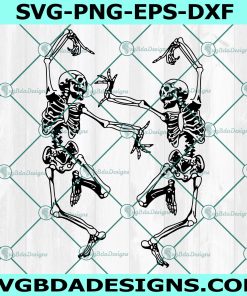 Dancing Skeleton SVG, Skeleton Hands Svg, Skeleton Skull Svg