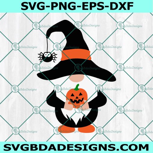 Gnome with Pumpkin Svg, Halloween Gnome svg, Gnome svg, Halloween svg, Boo svg, Gnome with Pumpkin Wicked Gnome svg, Cricut, Digital Download
