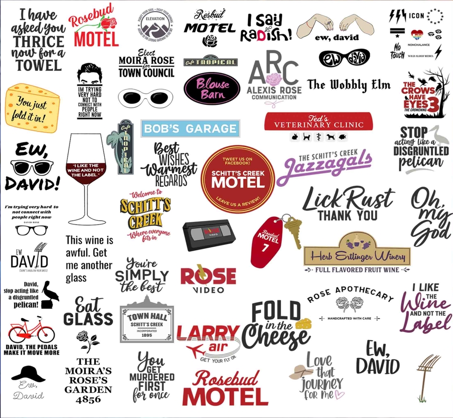 Rose apothecary svg,png,dxf,Schitt's Creek svg,png,dxf,Schitt's Creek bundle svg,png,dxf,Ew david quotes svg,png,dxf
