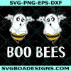 Boo Bees Halloween svg, Breast svg, Boo Bees Svg, Halloween Svg, Cricut, Digital Download 