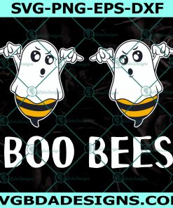 Boo Bees Halloween svg, Breast svg, Boo Bees Svg, Halloween Svg