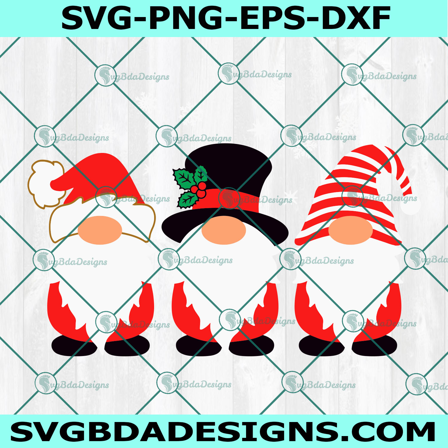 Christmas Gnomes svg, Snow svg, Santa svg, Merry Christmas Svg, Cricut, Digital Download