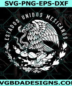 Escudo Mexicano SvG, Mexican flag SvG, Mexican Eagle SvG