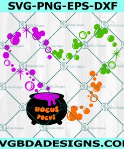 Hocus Pocus Mickey Ears SVG, Fall 2021 Mouse Halloween svg