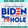 Joe Biden Not My President Svg, Anti Joe biden Svg, Biden Ass Hole Svg,Cricut, Digital Download