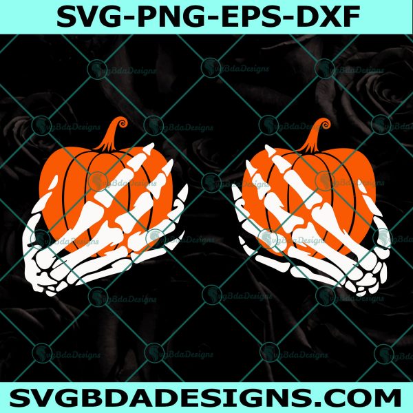 Skeleton Hands SVG, Skeleton On The Boobs Svg, Halloween Svg, Halloween Skeleton Svg, Cricut, Digital Download 