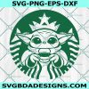 Baby Yoda Starbucks Svg, Baby Yoda Chrismas, Baby Yoda svg, Disney Chrismas Svg, Cricut, Digital Download
