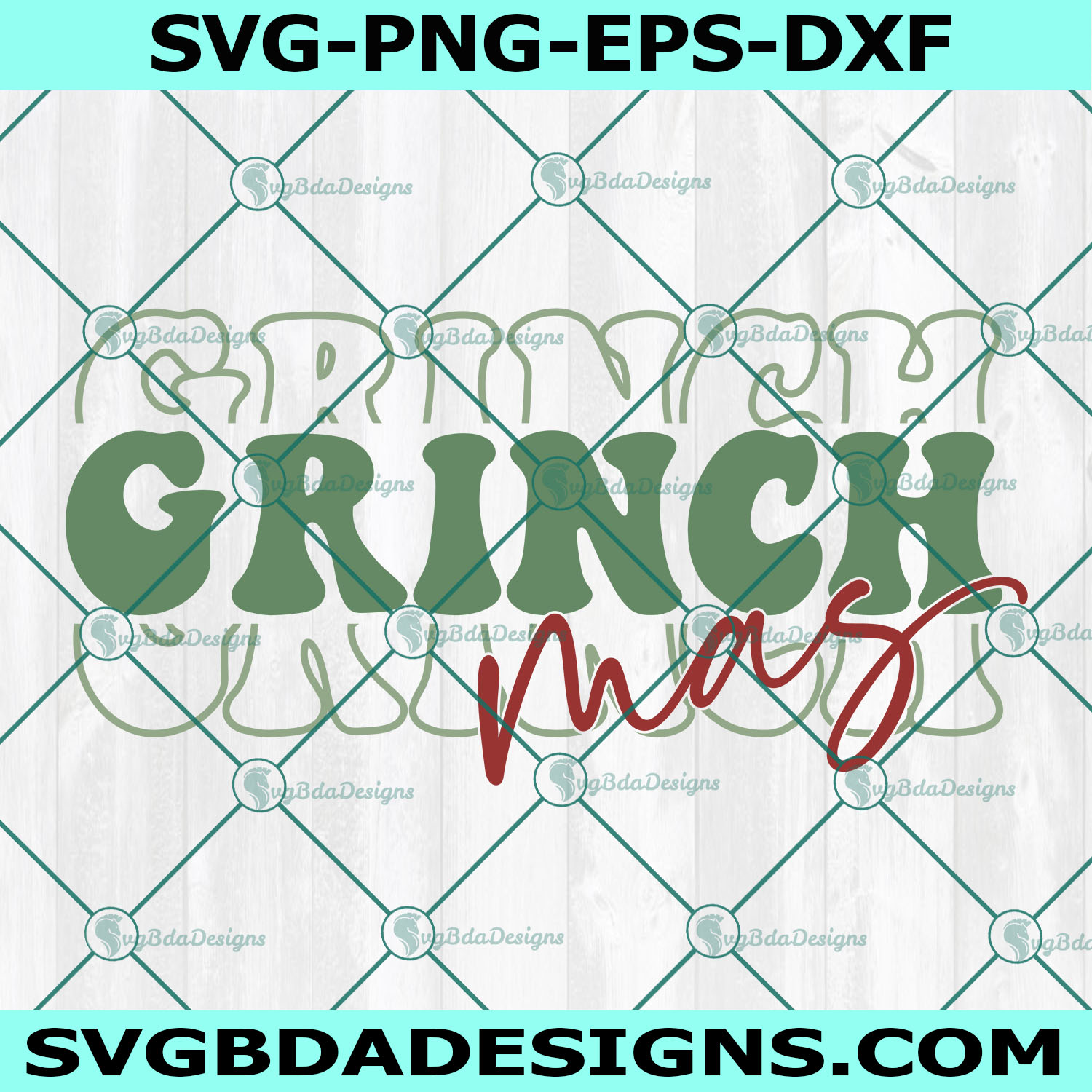 Grinchmas SVG, Christmas SVG, Vintage Holiday Svg, Christmas Movie Svg, Holiday Christmas Svg, Boho Xmas Svg, Cricut, Digital Download