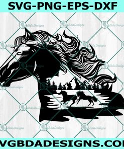 Horse Head SVG, Horse SVG, Animal Svg, Cricut, Digital Download