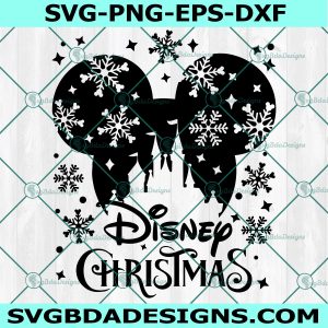 Mickey Disney Christmas SVG, Mickey Christmas Party SVG