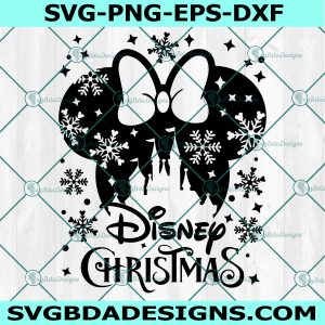 Minnie Disney Christmas SVG, Minnie Christmas Party SVG
