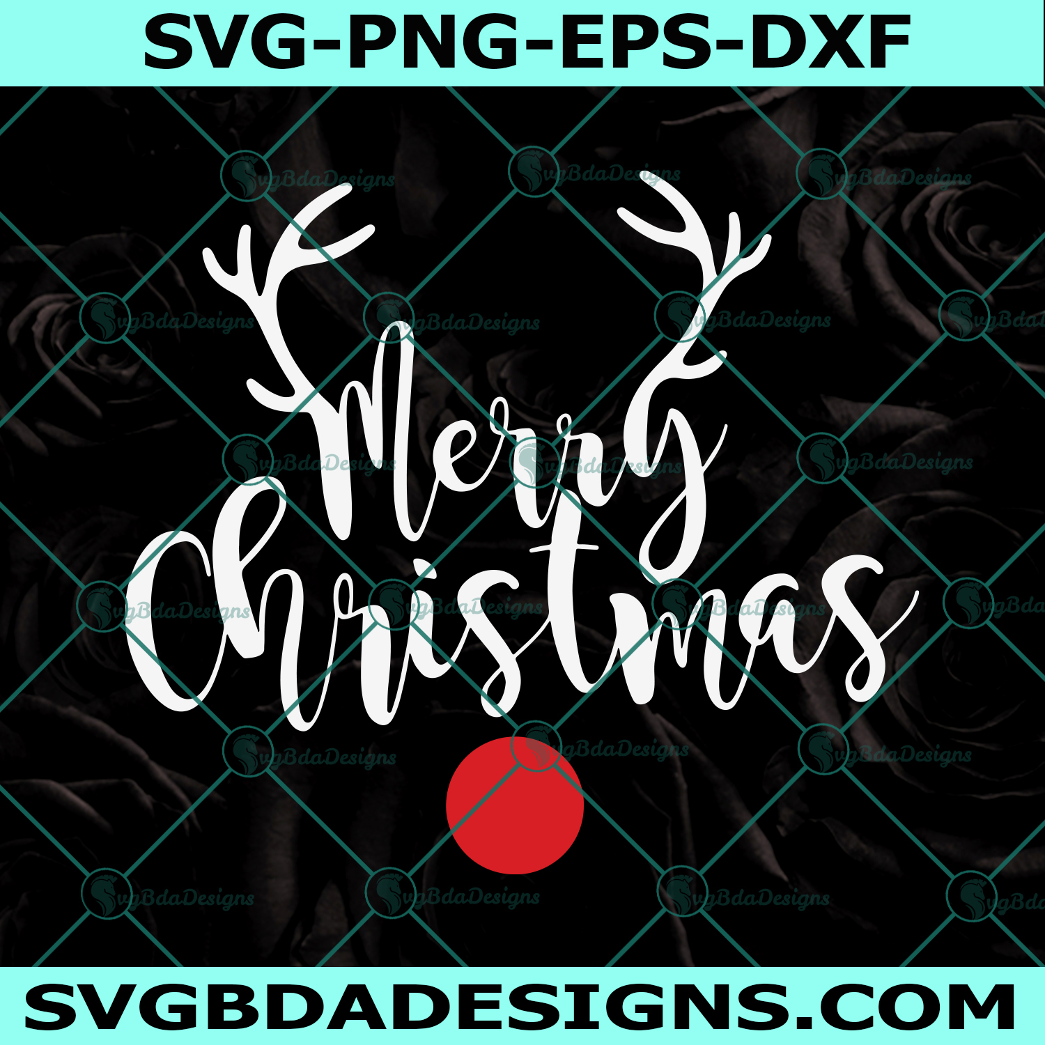 Reindeer Merry Christmas svg, Merry Christmas Svg, Christmas Family Svg, Cricut, Digital Download
