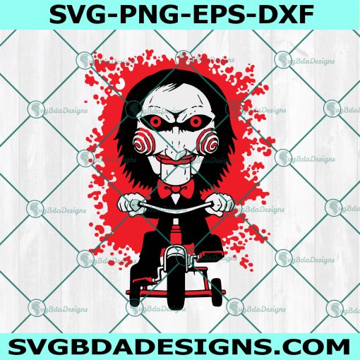 Jigsaw SVG, Saw Svg, Horror Character Svg, Horror Halloween svg, Horror Movies Svg, Cricut, Digital Download