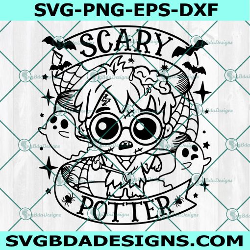 Scary Zombie Wizard svg, Harry Potter Svg, Halloween Svg, Wizard Svg, Cricut, Digital Download
