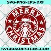 Starbucks Christmas Logo SVG, Merry Christmas Starbucks Svg, Christmas SVG, Starbucks Logo svg , Cricut, Digital Download