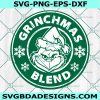 Starbucks Grinchmas SVG, Grinchmas Blend Coffee SVG, Mr Grinch Coffee lover Svg, Cricut, Digital Download
