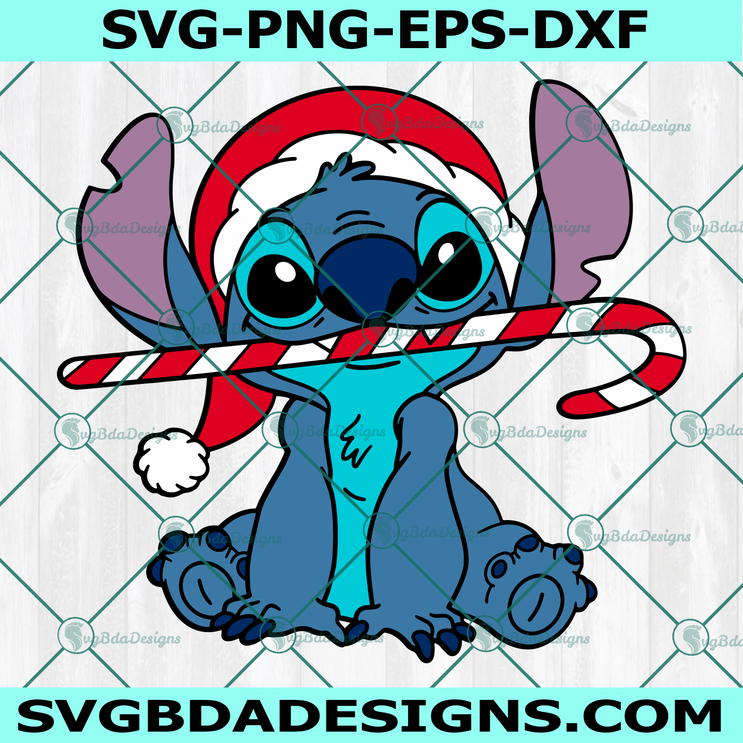 Stitch Merry Christmas Svg, Christmas Cartoon character Svg, Cartoon svg, Merry Christmas svg, Cricut, Digital Download