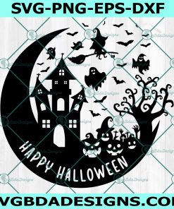 Witch Happy Halloween Svg, Witch Svg, Witches Svg