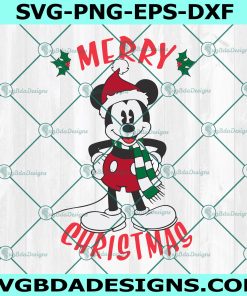 Christmas Mickey Mouse svg,Disney Christmas svg, Mickey Christmas svg