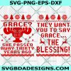 Grace She Passed Away Thirty Years Ago The Blessing SVG, Ugly Sweater SVG Couples Christmas Svg, National Lampoons Christmas Vacation SVG, Digital Download