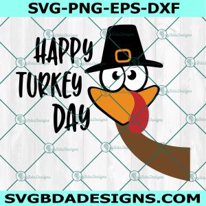 Happy Turkey Day svg, Turkey svg, Thanksgiving svg, Thanksgiving Day svg, Funny Turkey svg, Digital Download