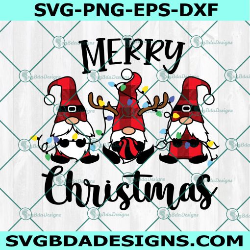 Merry Christmas Gnomes svg, Christmas Gnomes , Gnomes Svg, Christmas svg, Cricut, Digital Download