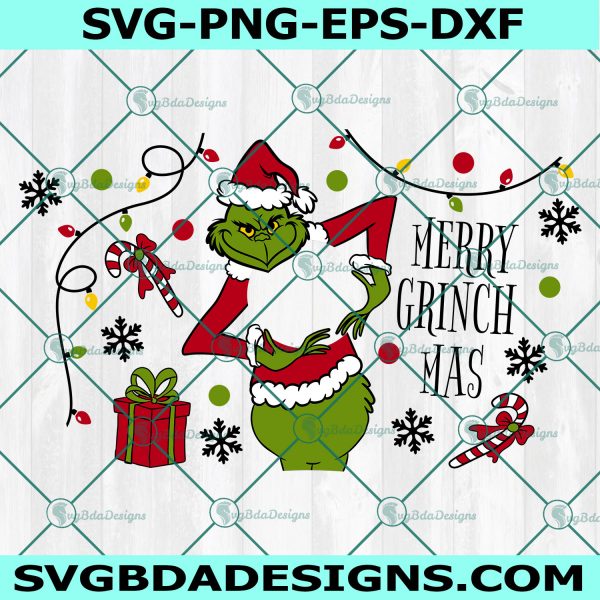 Merry Grinchmas Starbucks SVG , Grinch Svg , Christmas Starbucks svg,Cricut, Digital Download