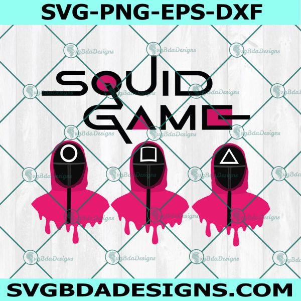 Squid game Svg, Squid game Character Svg, Squid game movies Svg, Cricut, Digital Download