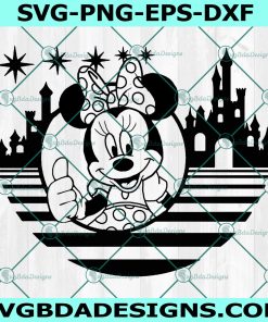 Minnie Disney Castle Svg, Minnie mouse svg, minnie disney svg